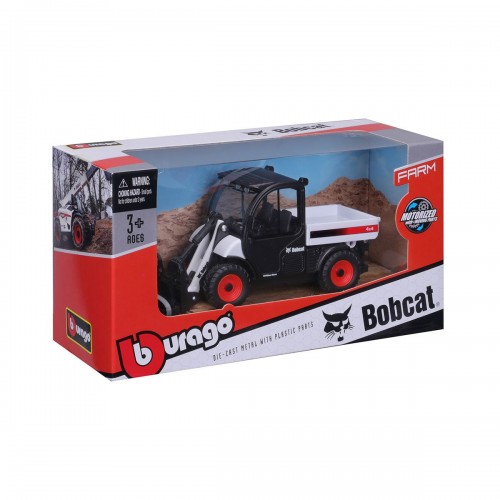 Модель машинки Bburago Bobcat Toolcat 5600 Погрузчик Черный 18-31806