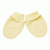Рукавички ""Царапки"" для новорожденных Minikin Желтый 57801