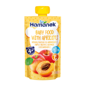 Пюре фруктовое Hame Hamanek яблоко с абрикосом, 120 г