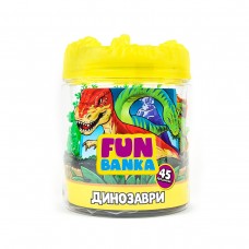 Игровой набор Fun Banka Динозавры 45 шт 101759-UA