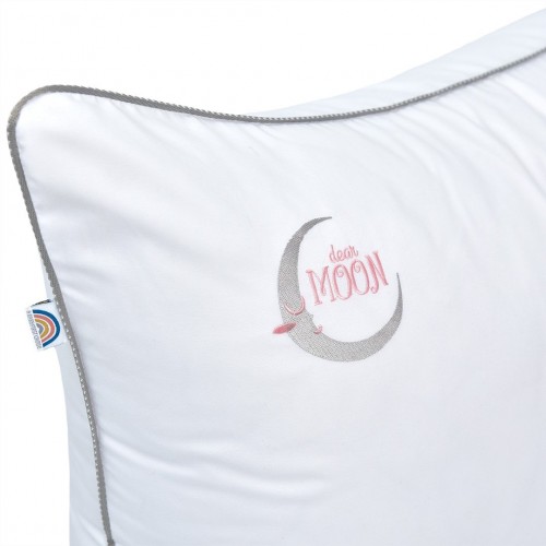 Детская подушка для сна Papaella Sweet Moon 50х70 см Белый 8-32885