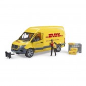 Игровой набор Bruder Автомобиль MB Sprinter курьер DHL с фигуркой 02671