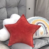 Декоративная подушка Маленькая Соня Звезда Терракотовый 106121548