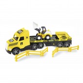 Детская игрушка Wader Magic Truck Technic Эвакуатор с бульдозером 36430