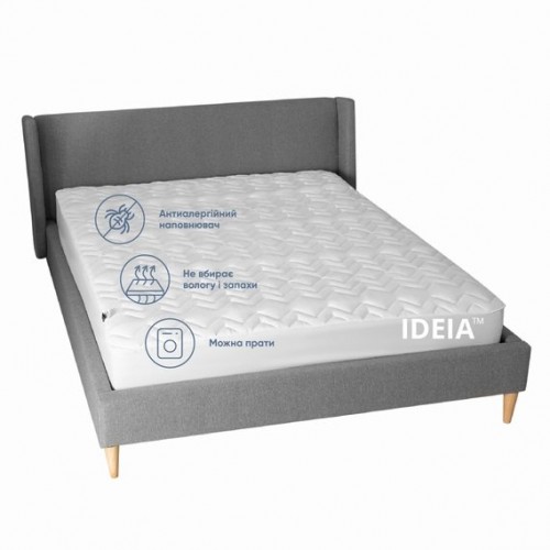 Наматрасник с бортами Ideia Nordic Comfort 80х190х35 см Белый 8-34972