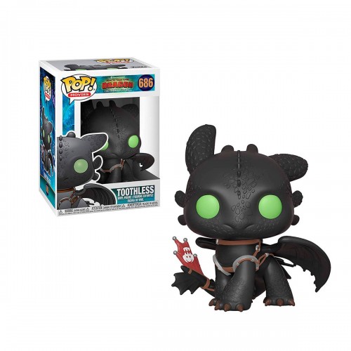 Игровая фигурка Funko POP! How to Train Your Dragon Toothless Как Приручить Дракона Беззубик 36355