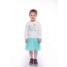 Детское платье для девочки Vidoli от 6 до 8 лет Молочный G-21892W