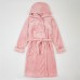 Махровый халат для детей ЛяЛя 10 - 13 лет Велсофт Темно-розовый 16МХ102_5-261
