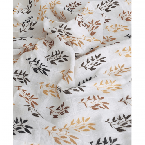 Муслиновая пеленка для новорожденных Embrace Оранжевый/Коричневый 80х90 см pm017_90-80