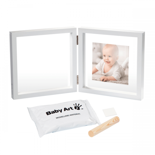 Набор для создания оттиска Baby Art Рамка двойная прозрачная 3601095800