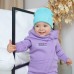 Шапка детская демисезонная Magbaby Emoji 2- 5 лет Бирюзовый 102078