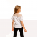 Детская блузка для девочки Vidoli на 12 лет Белый G-22958S_white