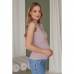 Майка для беременных и кормящих To Be Трикотаж рубчик Розовый 4309138