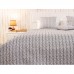 Покрывало на кровать Руно Grey Braid 150х212 см Серый Р360.52_Grey Braid