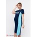 Платье для беременных и кормящих Юла мама Koi Темно-синий DR-20.061
