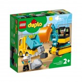 Конструктор LEGO DUPLO Грузовик и гусеничный экскаватор 10931