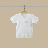 Детская футболка Magbaby Strip от 6 мес до 2 лет Молочный 104681