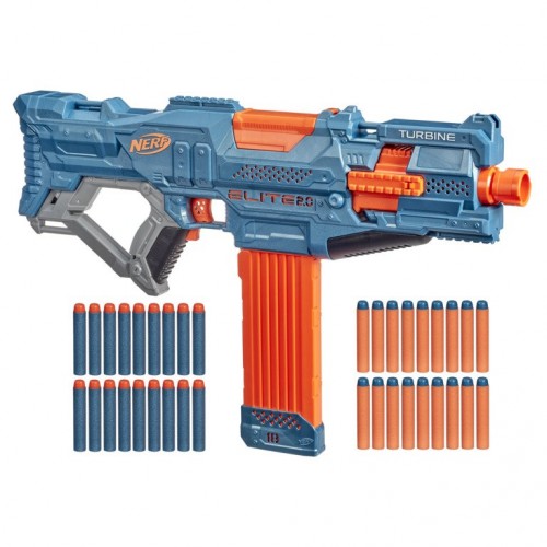 Детская игрушка бластер Hasbro Nerf Elite 2.0 Turbine CS-18 E9481