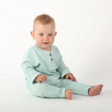 Летний комплект для детей ELA Textile&Toys 0 - 1,5 лет Муслин Мятный MS001MN