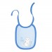 Слюнявчик для новорожденных Bembi Махра Голубой СЛ8
