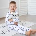 Пижама детская ELA Textile&Toys Рыбки 2 - 6 лет Интерлок Белый/Розовый/Бирюзовый PJ001FS