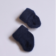 Носочки для новорожденных ангора Ripka Темно-синий 0 - 6 мес 15271073340
