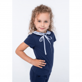 Детская футболка для девочки Vidoli от 7 до 11 лет Синий G-20918S