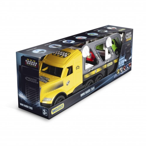 Детская игрушка Wader Magic Truck Грузовик с Авто купе 36230