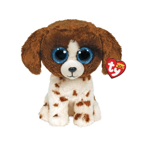 Мягкая игрушка TY Beanie Boo's Щенок Muddles 25 см 36487