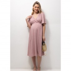 Летнее платье для беременных и кормящих Юла Мама Joselyn Розовый DR-23.041