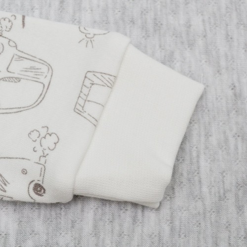 Набор одежды для новорожденных Minikin На виражах 0 - 3 мес Интерлок Молочный/Коричневый 2317603