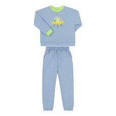 Детский костюм для мальчика джемпер и штаны Bembi 2 - 6 лет Двунитка Голубой КС765