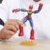 Игровая фигурка Hasbro Marvel Мстители Бенди Avn Bend And Flex Captain Marvel 15 см E7377_E7872