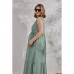 Летнее платье для беременных и кормящих Юла Мама Noemie Зеленый DR-24.042