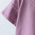 Детская футболка Magbaby Roomy с вышивкой от 3 мес до 3 лет Темно-розовый 104721