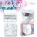 Летнее одеяло полуторное Ideia Super Soft Classic 155х215 см Белый 8-11785