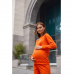 Спортивный костюм для беременных и кормящих Lullababe Detroit Оранжевый LB07DT152