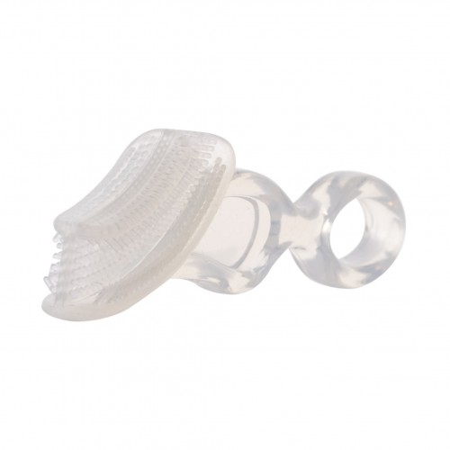 Прорезыватель силиконовый для зубов Baby Team Белый 4013