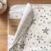 Непромокаемая пеленка для детей Маленькая Соня Черепашки серые 50х80 см Серый/Белый 115353