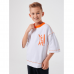 Детская футболка для мальчика Smil Rotate Белый 7-8 лет 110678