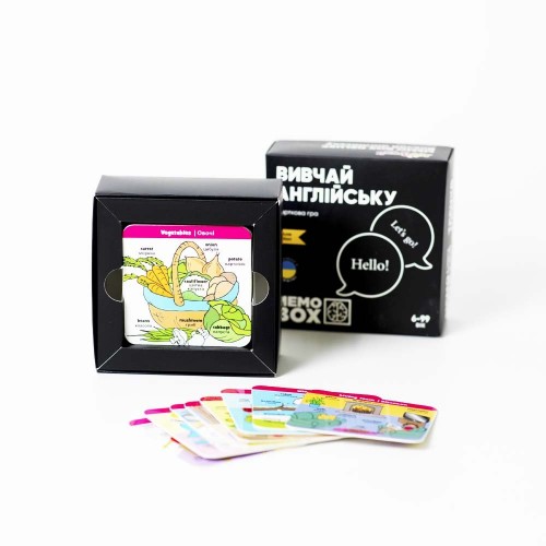 Настольная игра JoyBand MemoBox Delux Изучай английский MBD104