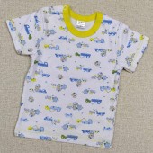 Детская футболка для мальчика PaMaYa Белый 3-6 мес 18-13-68_1 68