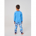 Пижама детская Smil Сноуборд Голубой/Синий 4-6 лет 104525