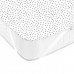 Непромокаемая пеленка для детей Cosas 70х120 см Белый/Серый Diaper_GreyBlots_120