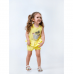 Летний костюм майка и шорты для девочки Smil Карибские каникулы Желтый 6-18 месяцев 113265