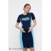 Платье для беременных и кормящих Юла мама Koi Темно-синий DR-20.061