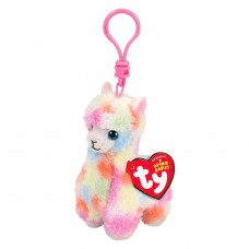 Мягкая игрушка брелок TY Beanie Babies Лама 12 см 36601