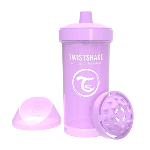 Чашка непроливайка Twistshake 12+ мес Сиреневый 360 мл 78282