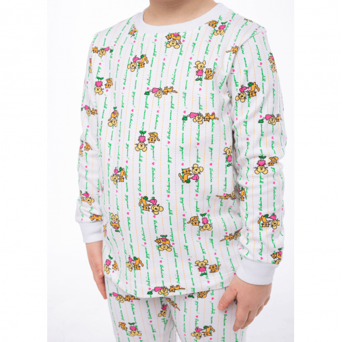 Пижама для девочки Vidoli от 4.5 до 7 лет Белый G-21661W
