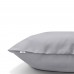 Наволочка на подушку Cosas евро 50х70 см Серый Ranfors_Grey_50
